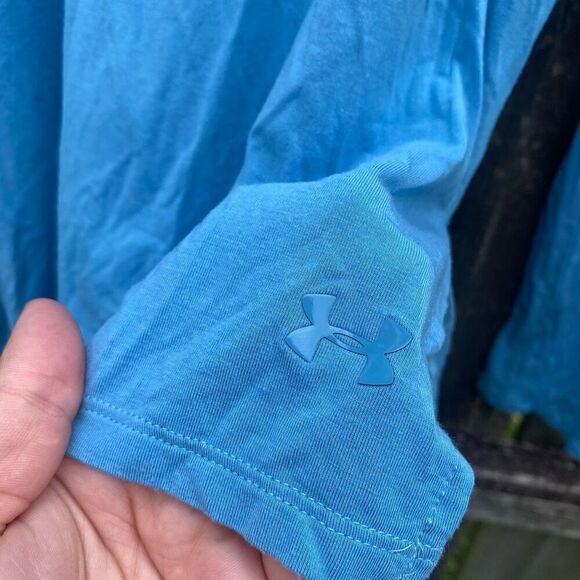 Under Armour Blue Modal Open Back Top | XS - Picture 4 of 6